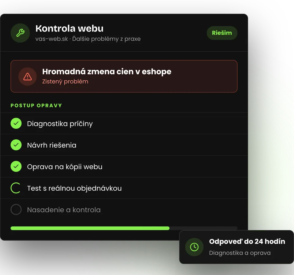 Ako hromadne zmeniť ceny v eshope, napríklad po zmene DPH – ilustrácia